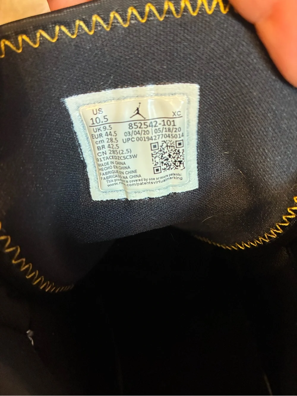 Jordan Mids Sneakers in White, Black, Green & Gold